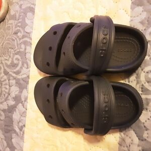 CROCS Kids' Navy Sandals